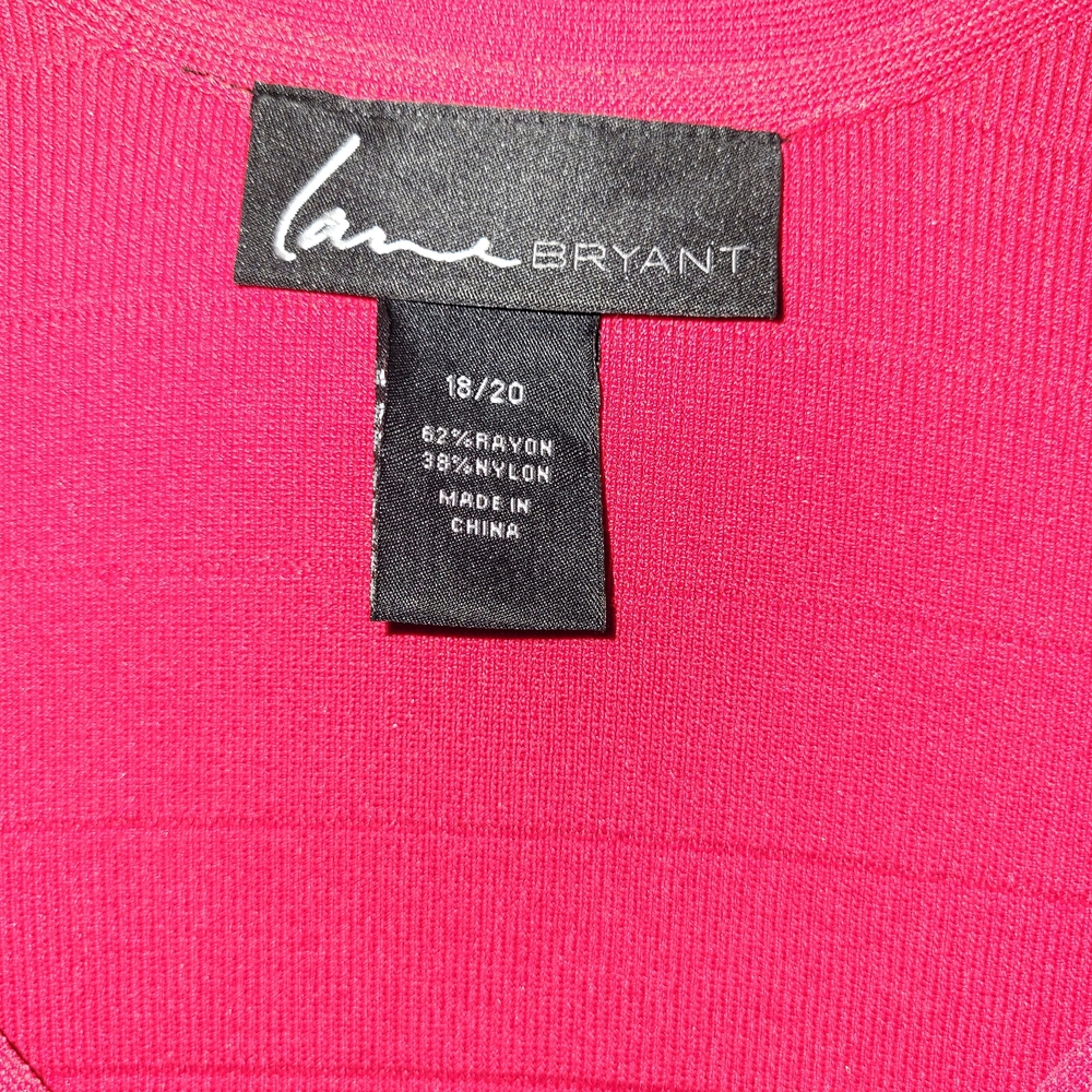 Lane Bryant Red Women's Cardigan - Picture 3 of 3